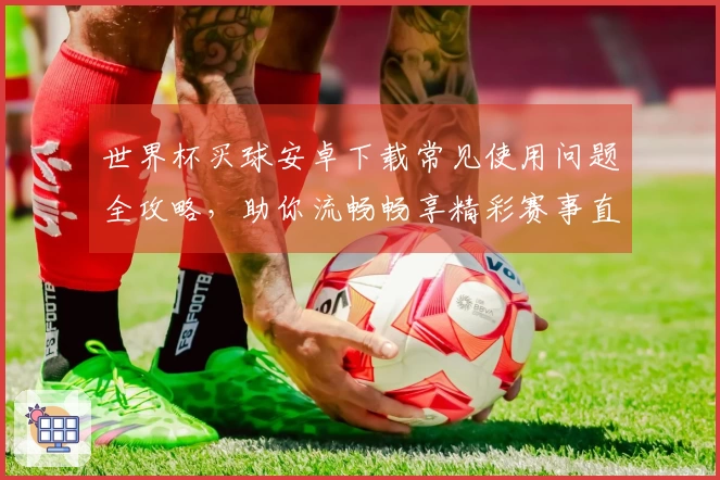 世界杯买球安卓下载常见使用问题全攻略,助你流畅畅享精彩赛事直播体验