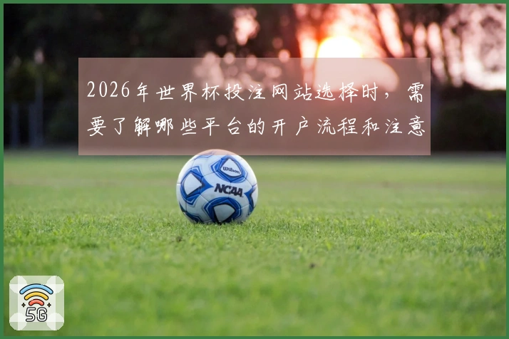 2026年世界杯投注网站选择时，需要了解哪些平台的开户流程和注意事项